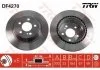 Диск тормозной (1 шт.).) MERCEDES CLS350/CLS500/E200/E220/E240/E270/E280/E320/E350/E400/E500 TRW DF4270 (фото 1)