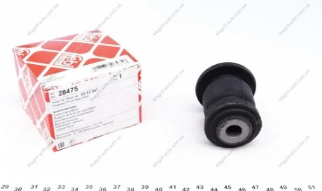 Сайлентблок ALFAROMEO/CITROEN/FIAT/OPEL/PEUGEOT Mito/Punto/Fiesta/Corsa D/Bipper "F "08>> FEBI BILSTEIN 28475