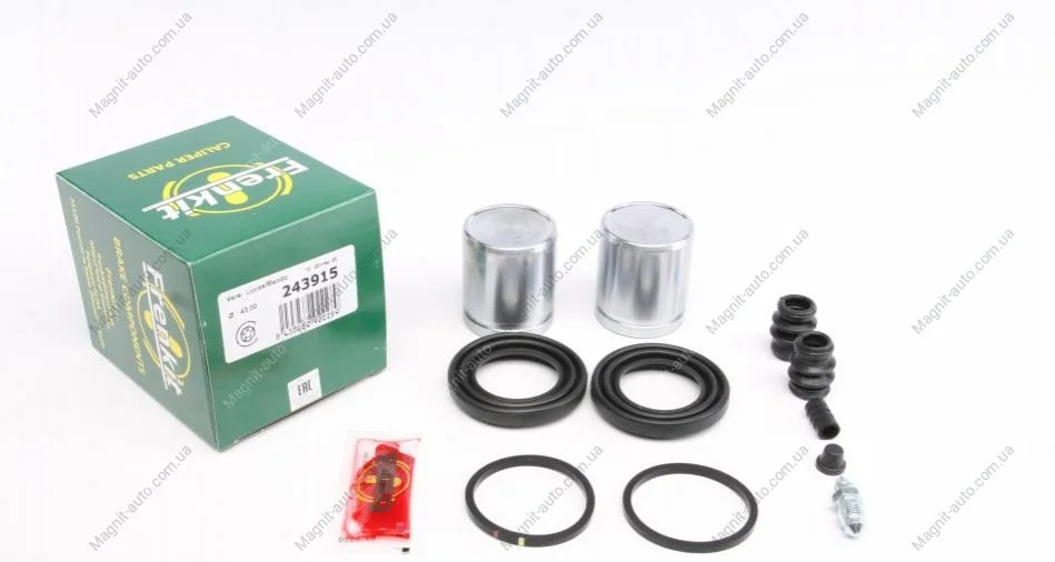 Ремкомплект гальмівного супорту HYUNDAI H 1,SANTA FE,MITSUBISHI SANTAMO,NISSAN TERRANO FRENKIT 243915 (фото 1)