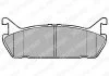 Гальмівні колодки дискові SUZUKI/DAIHATSU/MAZDA Baleno/Applause/MX5/323/RX7 "F "89-02 Delphi LP931 (фото 1)