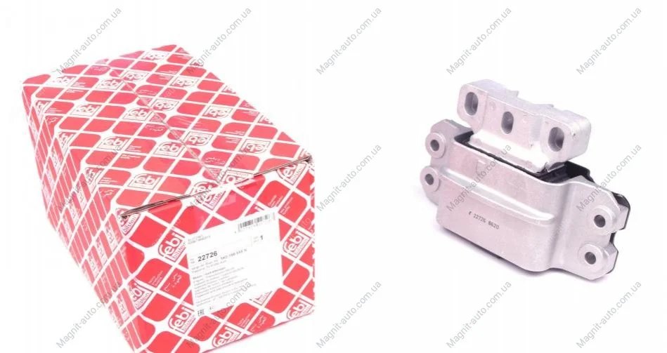 Подушка двигуна AUDI/SEAT/SKODA/VW A3/Leon/Octavia/Caddy/Golf/Touran "1,6/2,0L "04>> FEBI BILSTEIN 22726 (фото 1)