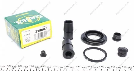 Ремкомплект гальмівного супорту BMW 3 SERIES (E-36), 5 SERIES (E-34) 7 SERIES (E-32) FRENKIT 238007