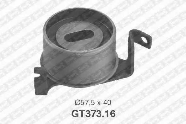 Ролик ременя MITSUBISHI Colt/Galant/Lancer/Space Runner/Space Wagon "1.6-1.8" 92-03 SNR NTN GT37316 (фото 1)