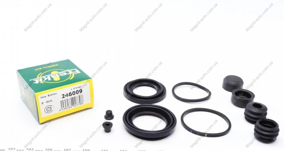 Ремкомплект гальмівного супорту CITROEN JUMPER FIAT DUCATO, TALENTO PEUGEOT BOXER FRENKIT 246009 (фото 1)
