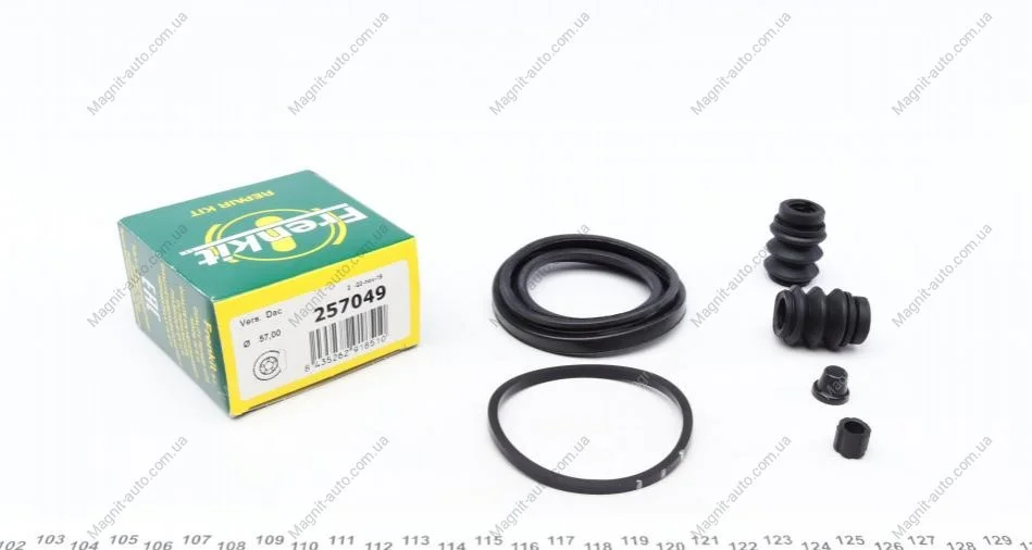 Ремкомпл. супорта пер. Cerato/Soul III(розширений/57 mm)(Mando) FRENKIT 257049 (фото 1)