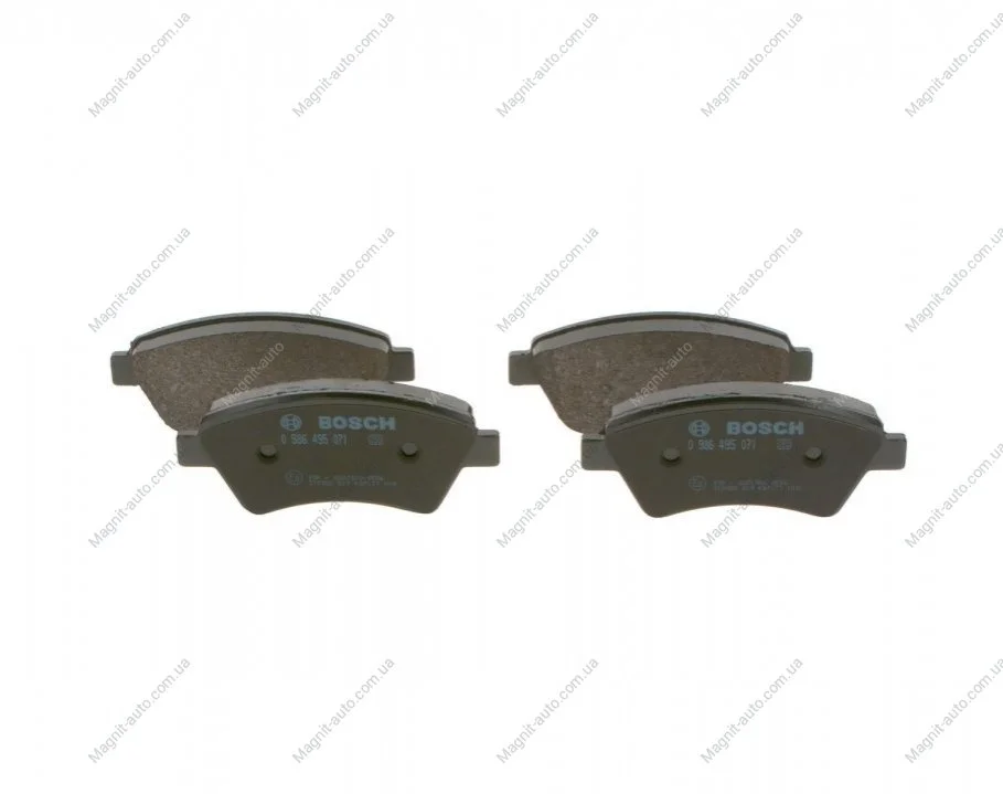 Гальмівні колодки дискові RENAULT Kangoo/Megane II/Scenic II \'\'F \'\'>>06 PR2 BOSCH 0986495071 (фото 1)
