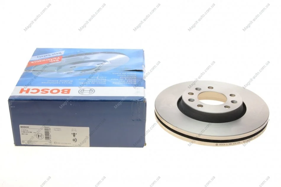 Тормозной диск CITROEN/FIAT/PEUGEOT Jumpy/Scudo/Expert \'\'F\'\'1.6\'\'07>> BOSCH 0986479266 (фото 1)