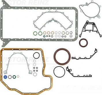 Комплект прокладок блок картер-двигуна BMW 5(E34,E39),7(E32,E38) 3,0-4,0 92-03 VICTOR REINZ 08-31828-01 (фото 1)