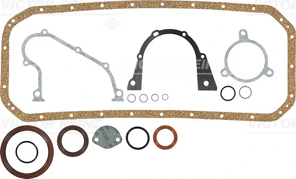 Комплект прокладок блок-картер двигателя BMW E30,E28,E34 2,0-2,7 -93 Z1 2,5 -91 VICTOR REINZ 08-24600-03 (фото 1)