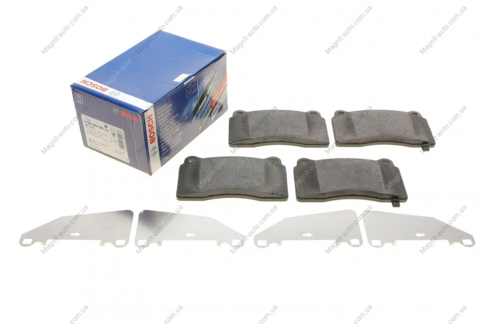 Тормозные колодки передние Mitsubishi Lancer EVO IX, Subaru Impreza WRX STI BOSCH 0986494395 (фото 1)