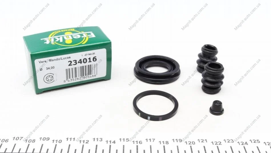 Ремкомпл. супорта зад Hyundai Getz/Tucson/Kia Magentis/Sportage/Corolla 34mm FRENKIT 234016 (фото 1)
