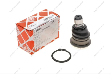 Кульова опора NISSAN/RENAULT Qashqai/X-Trail(T31)/Koleos (HY0) "F "07>> FEBI BILSTEIN 34666