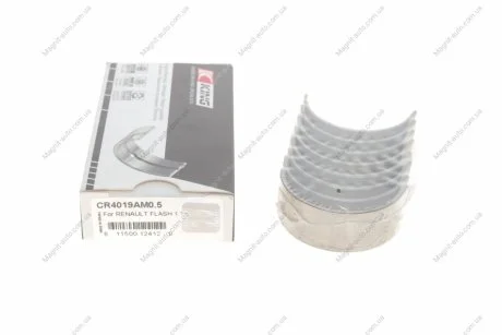 Вкладыши шатунные комплект KING MITSUBISHI/OPEL/RENAULT/VOLVO 1,6TD-1,7 King CR4019AM0.5
