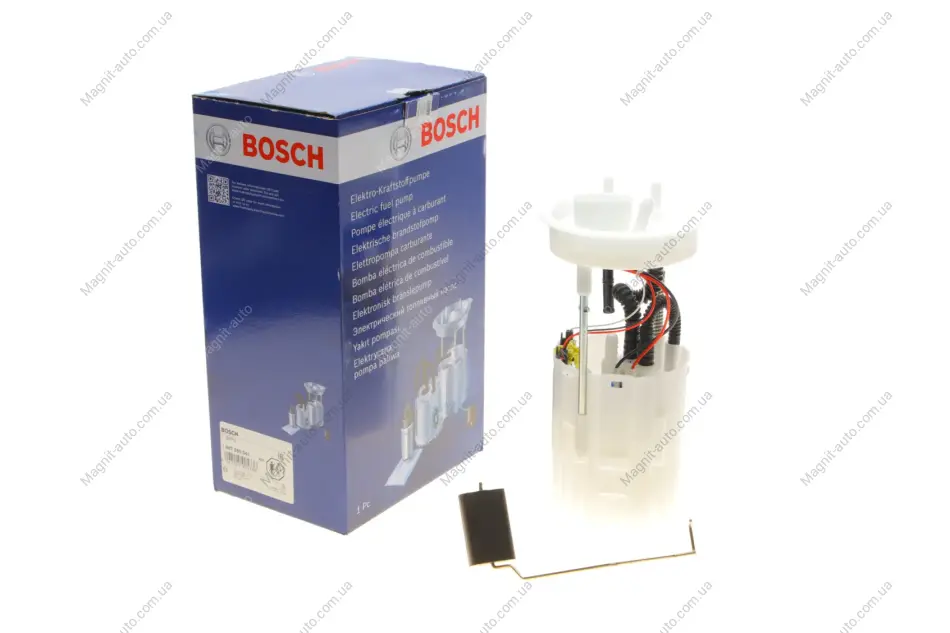 Електробензонасос VAG Fabia/Polo/Ibiza/A1/Rapid \'\'1,2-1,4 \'\'09-15 BOSCH 1987580041 (фото 1)