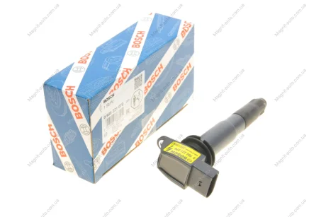 Котушка запалювання PORSCHE Cayenne/Carrera GT \'\'4,5-5,7 \'\'02-07 BOSCH 0986221070