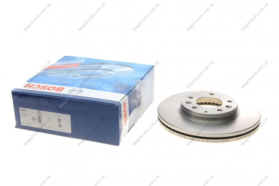 Гальмівний диск MAZDA 6 [GG/GY] \'\'2.0i-2.3i \'\'F \'\'02>> PR2 BOSCH 0986479S60 (фото 1)