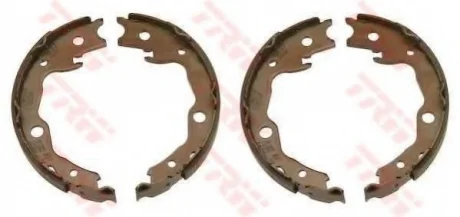 Гальмівні колодки барабанні (ручник) NISSAN Qashqai/X-Trail "07>> TRW GS8752
