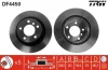 Диск гальмівний (1 шт.).) BMW 1(81,87)/3(90,91,92) "R D=300mm "05>> TRW DF4450 (фото 1)