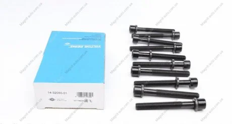 Комплект болтів головки блоку циліндрів AUDI/SEAT/VW 1,6-2,0 -01 VICTOR REINZ 14-32050-01