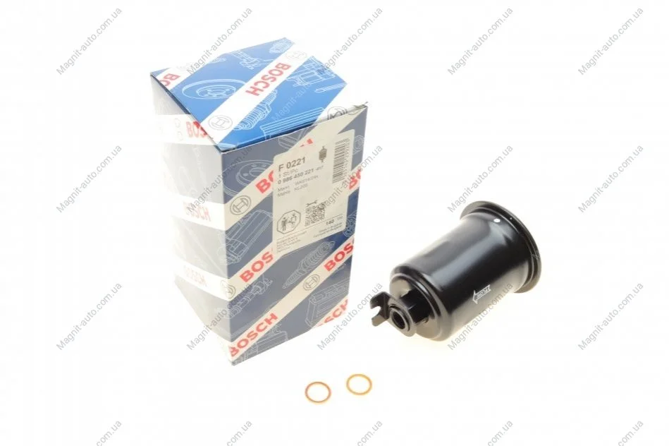 Паливний фільтр 0221 TOYOTA RAV4,Avensis,Camry 1,8i-2,2i 91-03 BOSCH 0986450221 (фото 1)