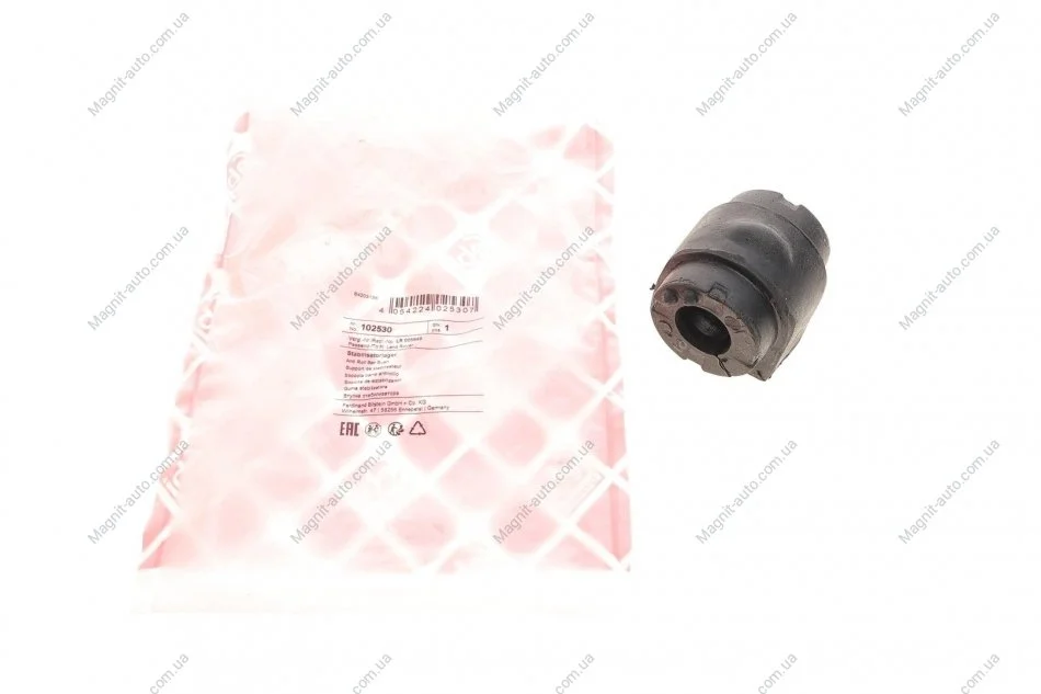 Втулка стабилизатора LAND ROVER Freelander/LR2 "F D=18mm "06>> FEBI BILSTEIN 102530 (фото 1)