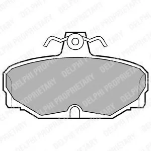 Тормозные колодки дисковые FORD Scorpio/Escort/Sierra "R 82-95 Delphi LP507 (фото 1)