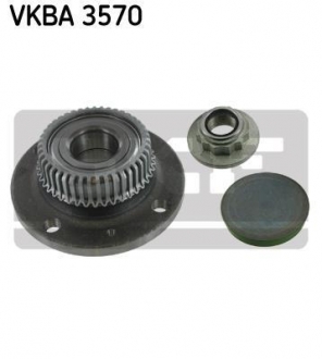 Підшипник ступиці, комплект SEAT/VW Caddy "R "1,4/1,9L "95-04 SKF VKBA3570 (фото 1)