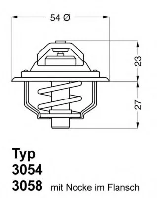 Термостат WAHLER 3054.87D50 (фото 1)