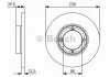 Гальмівний диск DAEWOO Matiz \'\'F \'\'0,8-1,0 \'\'98-10 PR2 BOSCH 0986479R81 (фото 1)