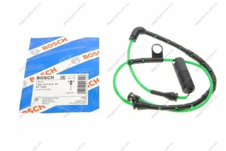 Датчик зносу гальм.колодок LAND ROVER Range Rover III \'\'F BOSCH 1987473579