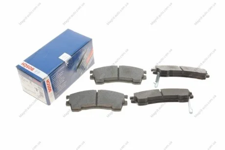 Гальмівні колодки дискові MAZDA 323/626 \'\'F \'\'>>03 PR2 BOSCH 0986495265