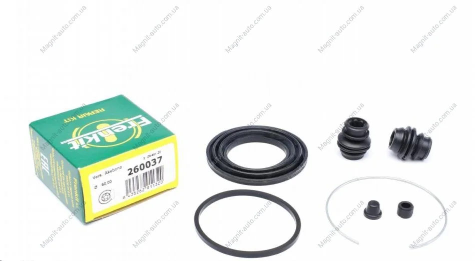 Ремкомпл. супорта пер. Galant 00-03(розширений/60 mm)(Akebono) FRENKIT 260037 (фото 1)