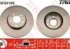 Диск гальмівний SEAT/VW Alhambra/Sharan/Transporter IV 16" TRW DF4310S (фото 1)