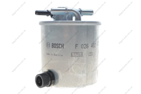 Топливный фильтр Renault Logan, Sandero 1.5dci без датчика BOSCH F026402072