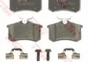 Тормозные колодки дисковые CITROEN/PEUGEOT C3/207 "R "06>> TRW GDB1813 (фото 2)