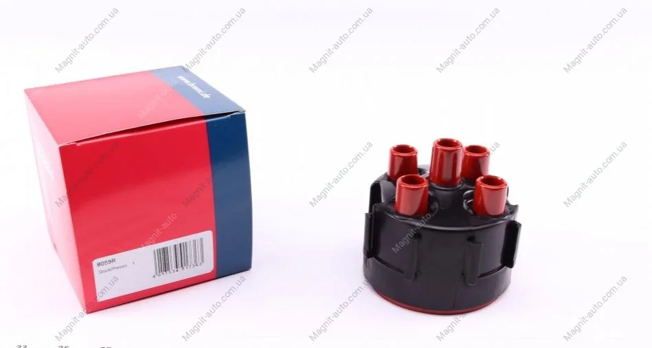 Крышка распределителя зажигания AUDI/VW "1,6-2,0 "83-93 BREMI 8059R (фото 1)