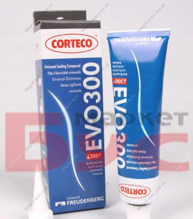 Герметик Corteco силіконовий EVO300 70мл сірий -70С+300С CORTECO 49372187 (фото 1)