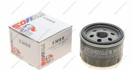 Фільтр оливний ALFA ROMEO/RENAULT/NISSAN "1,5-1,6 "01>> SOFIMA S3418R