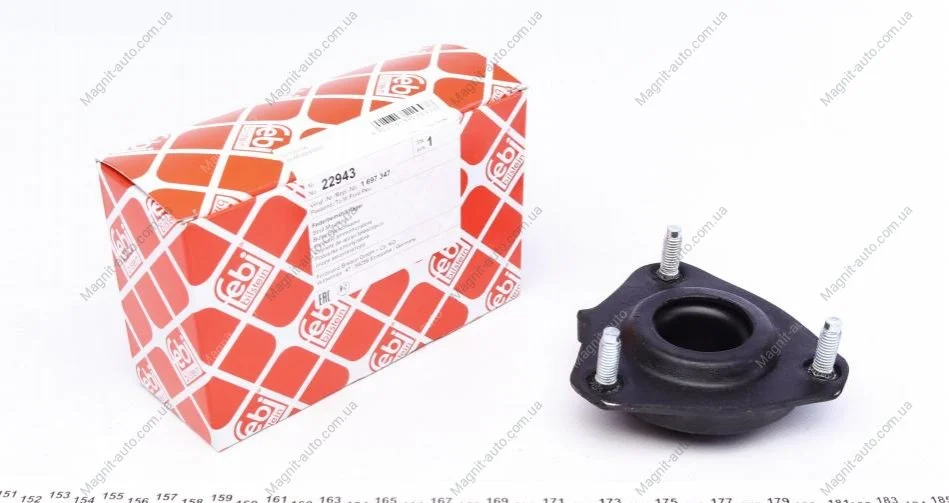 Опора амортизатора FORD/MAZDA Fiesta/Fusion/2 "F "01>> FEBI BILSTEIN 22943 (фото 1)