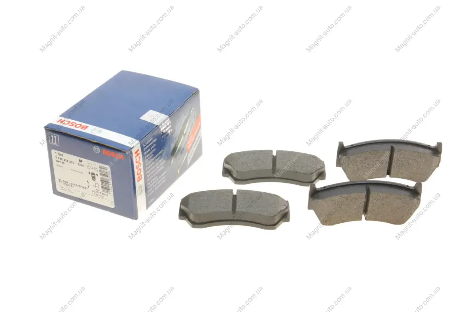 Гальмівні колодки дискові NISSAN Almera 1,4-2,0 95-00 BOSCH 0986424369 (фото 1)