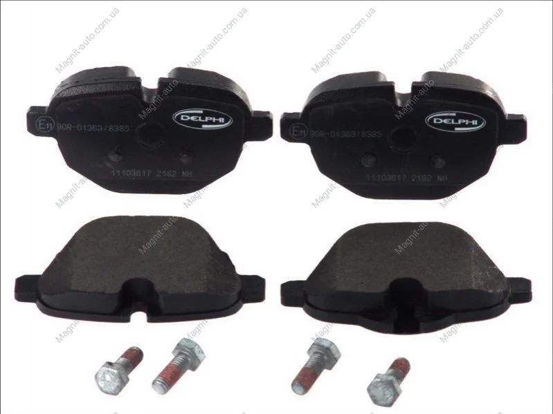 Тормозные колодки дисковые BMW 5(F10)/X3(F25) "R "10>> Delphi LP2162 (фото 1)