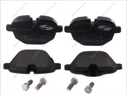 Тормозные колодки дисковые BMW 5(F10)/X3(F25) "R "10>> Delphi LP2162