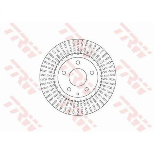 Диск гальмівний (1 шт.) MAZDA Mazda3 "F D=295mm "13>> TRW DF6731 (фото 1)