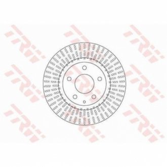 Диск гальмівний (1 шт.) MAZDA Mazda3 "F D=295mm "13>> TRW DF6731