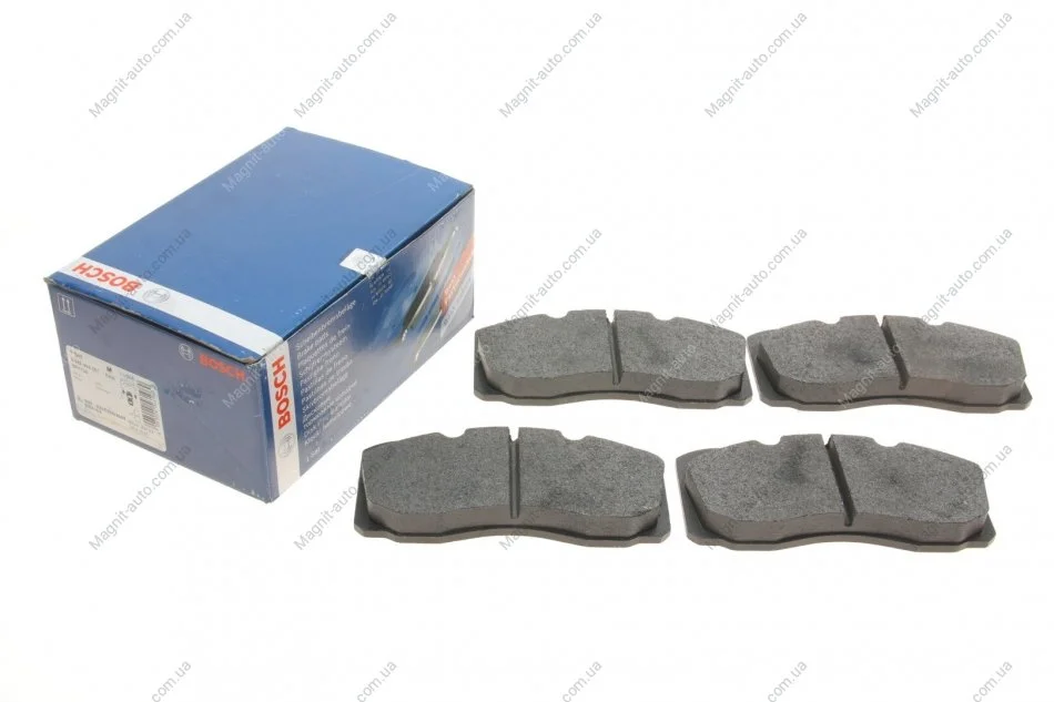 Тормозные колодки дисковые ''F IVECO Daily''06>> BOSCH 0986494257 (фото 1)