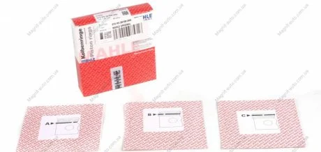 Комплект поршневых колец FORD Transit "2,4 "06-14 " MAHLE / KNECHT 013RS001090N0