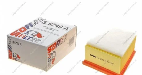 Фільтр повітряний RENAULT/OPEL/NISSAN "1,4-1,6 "01>> SOFIMA S5740A