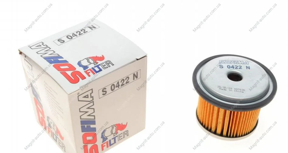 Фильтр топливный CITROEN/FIAT/PAUGEOT "1,8-2,0 "96-04 SOFIMA S0422N (фото 1)