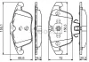 Гальмівні колодки FORD Galaxy/Mondao/S-Max "F "06>> BOSCH 0986494342 (фото 8)
