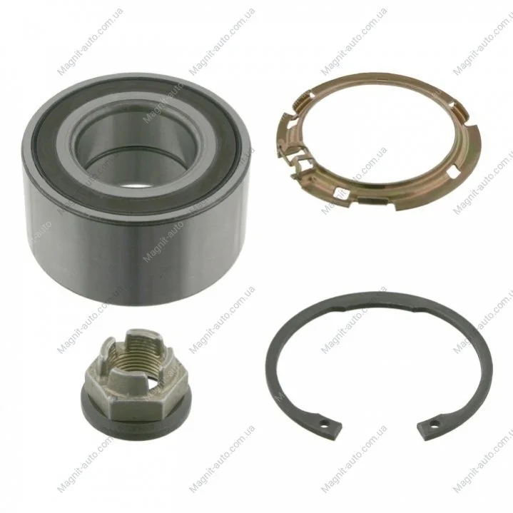 Подшипник ступицы DACIA/RENAULT Logan "F +ABS "04>> FEBI BILSTEIN 26887 (фото 1)